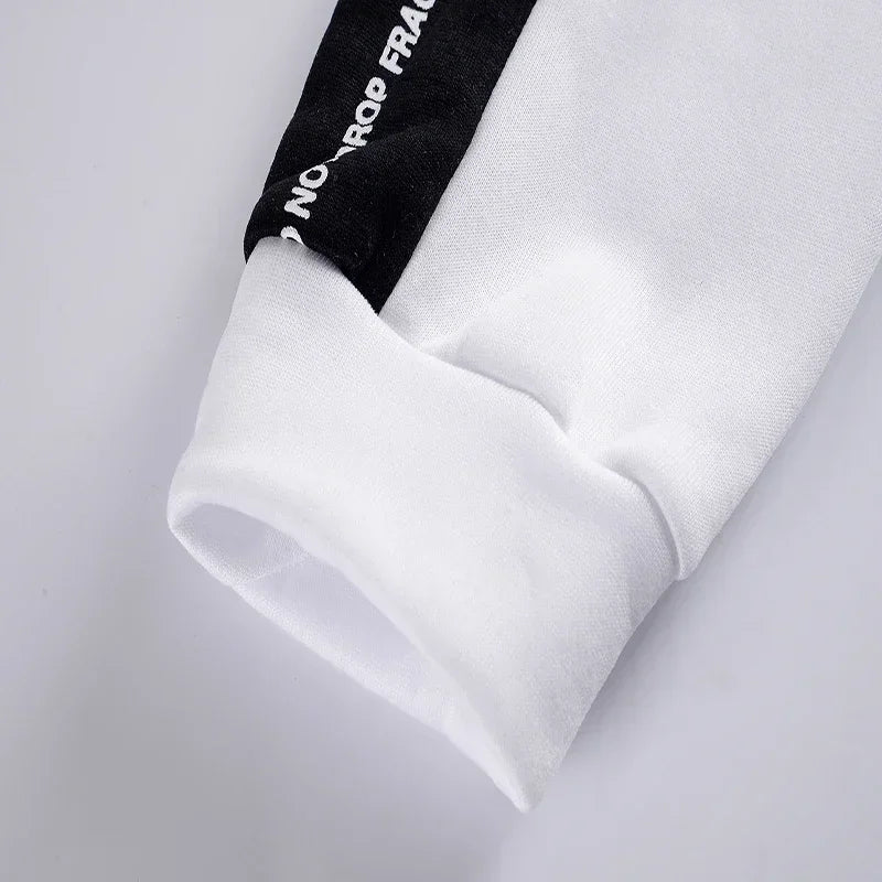Men's Spring and Autumn Luxury Printed Sportswear Casual Fashion Sports Shirt+Sports Pants 2-piece Outdoor Sports Breathable Set