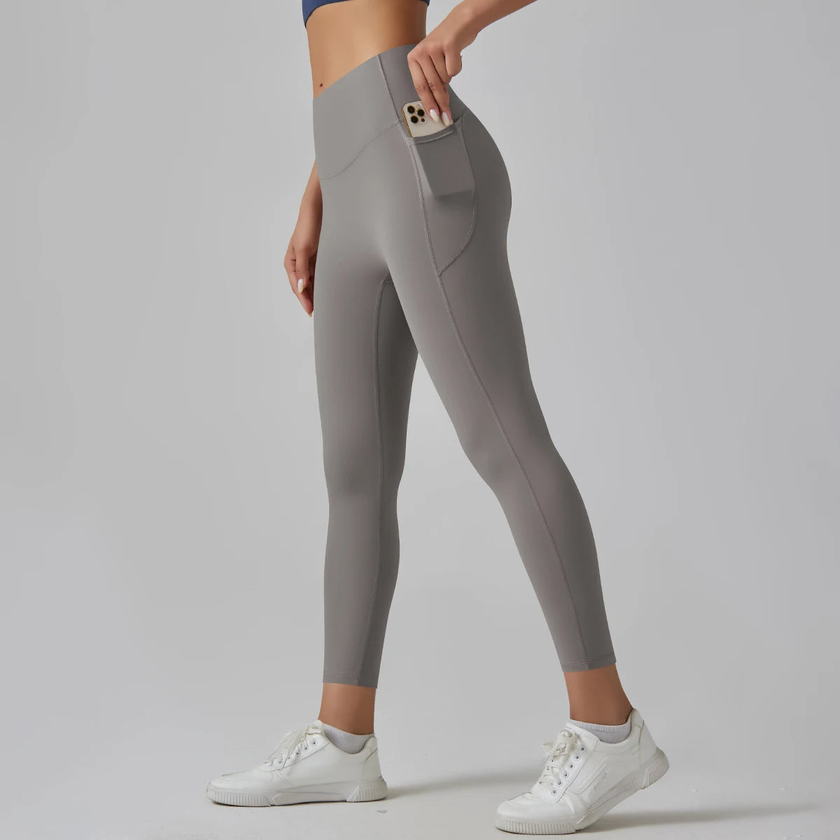 Women Leggings With Pockets Yoga Pants Gym Leggings Sport Women Fitness High Waist Female Legging Tummy Control Running Training