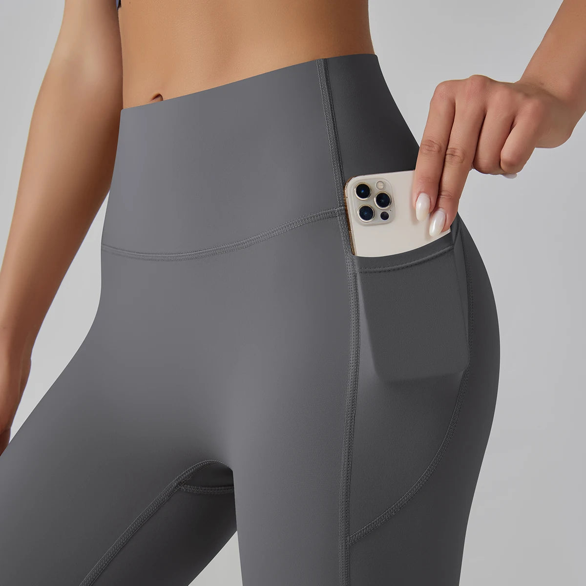 Women Leggings With Pockets Yoga Pants Gym Leggings Sport Women Fitness High Waist Female Legging Tummy Control Running Training