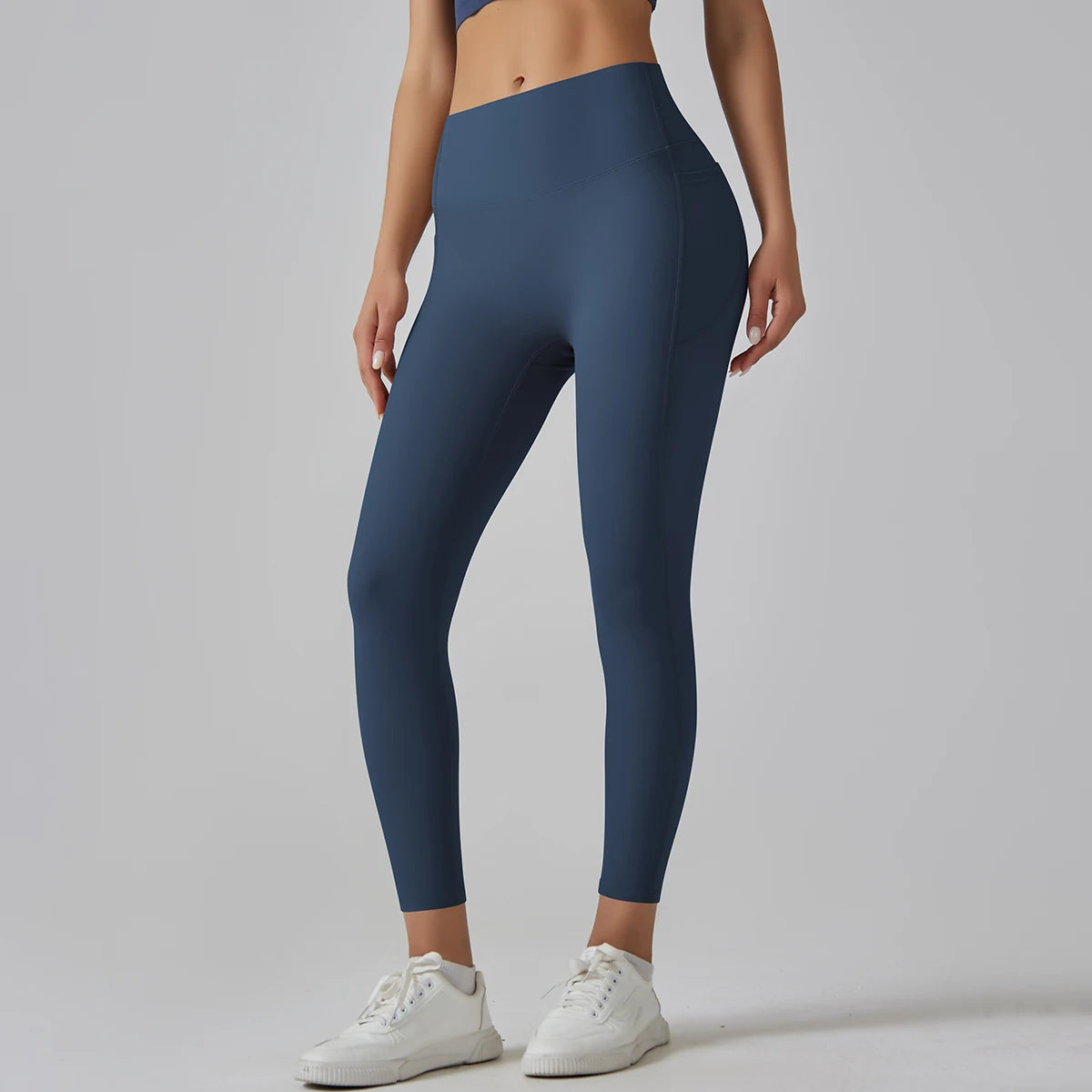 Women Leggings With Pockets Yoga Pants Gym Leggings Sport Women Fitness High Waist Female Legging Tummy Control Running Training