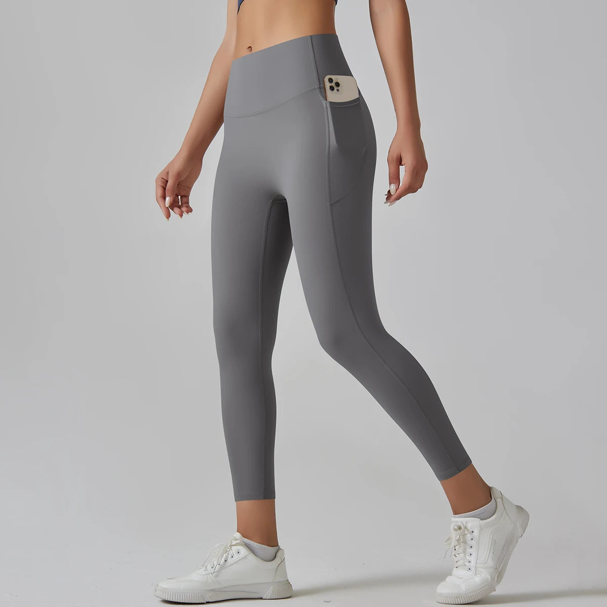 Women Leggings With Pockets Yoga Pants Gym Leggings Sport Women Fitness High Waist Female Legging Tummy Control Running Training