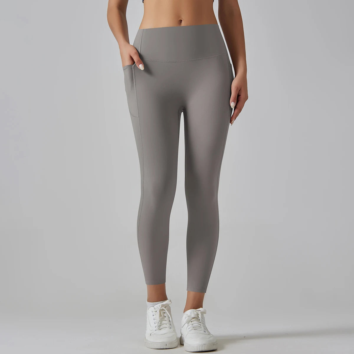 Women Leggings With Pockets Yoga Pants Gym Leggings Sport Women Fitness High Waist Female Legging Tummy Control Running Training