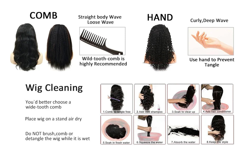 Soft 180 Density 26 inch Soft Black Kinky Curly Preplucked Lace Front Wig For Women Natural Hairline Wig With Baby Hair