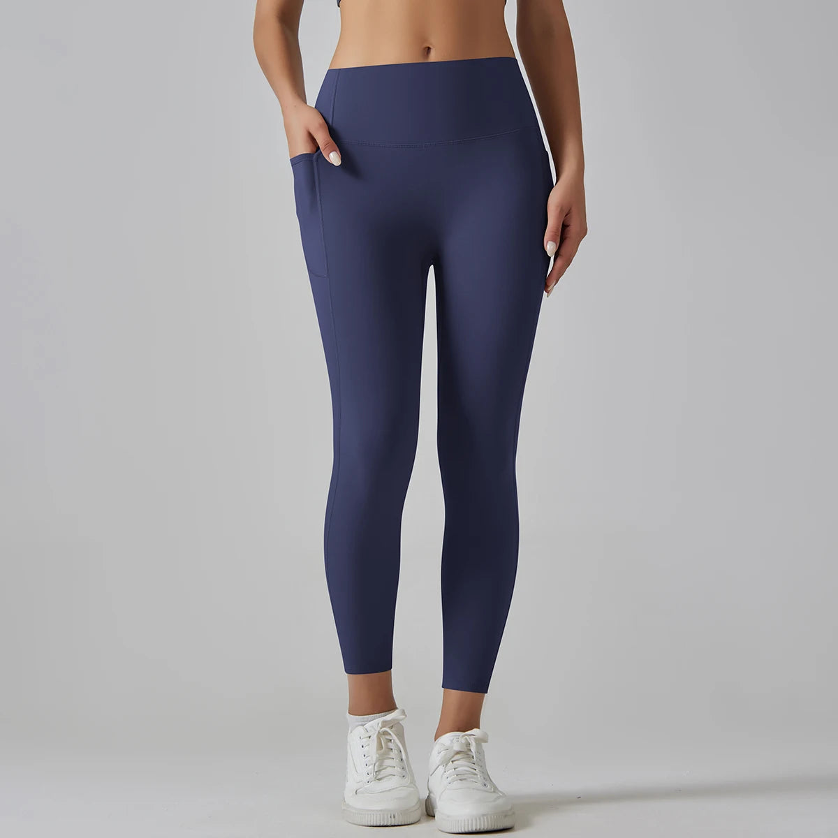 Women Leggings With Pockets Yoga Pants Gym Leggings Sport Women Fitness High Waist Female Legging Tummy Control Running Training