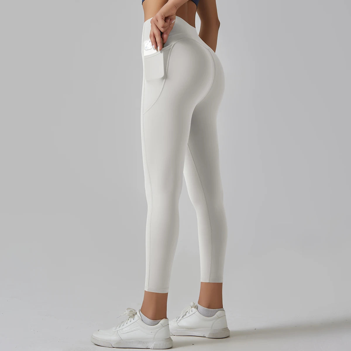 Women Leggings With Pockets Yoga Pants Gym Leggings Sport Women Fitness High Waist Female Legging Tummy Control Running Training
