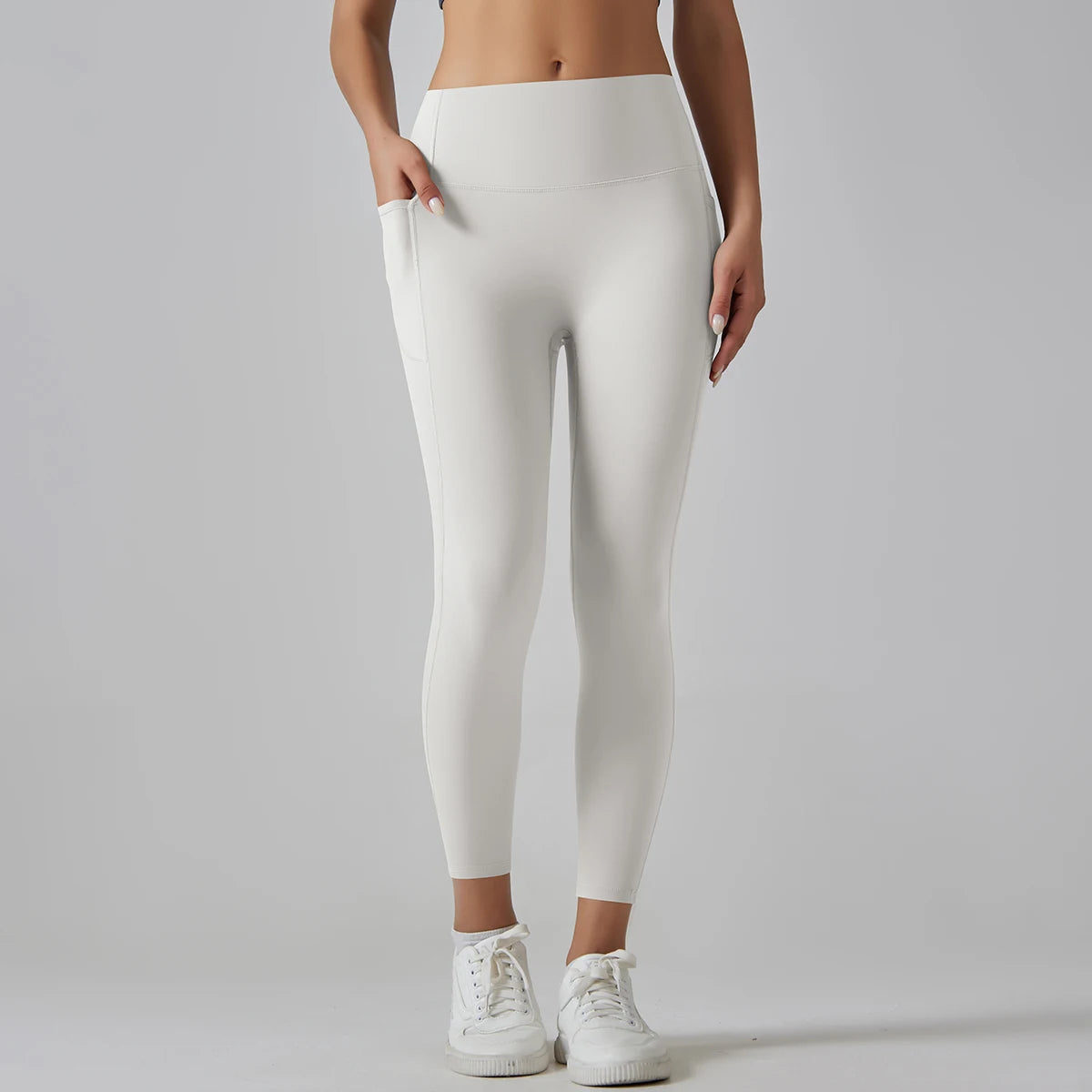 Women Leggings With Pockets Yoga Pants Gym Leggings Sport Women Fitness High Waist Female Legging Tummy Control Running Training
