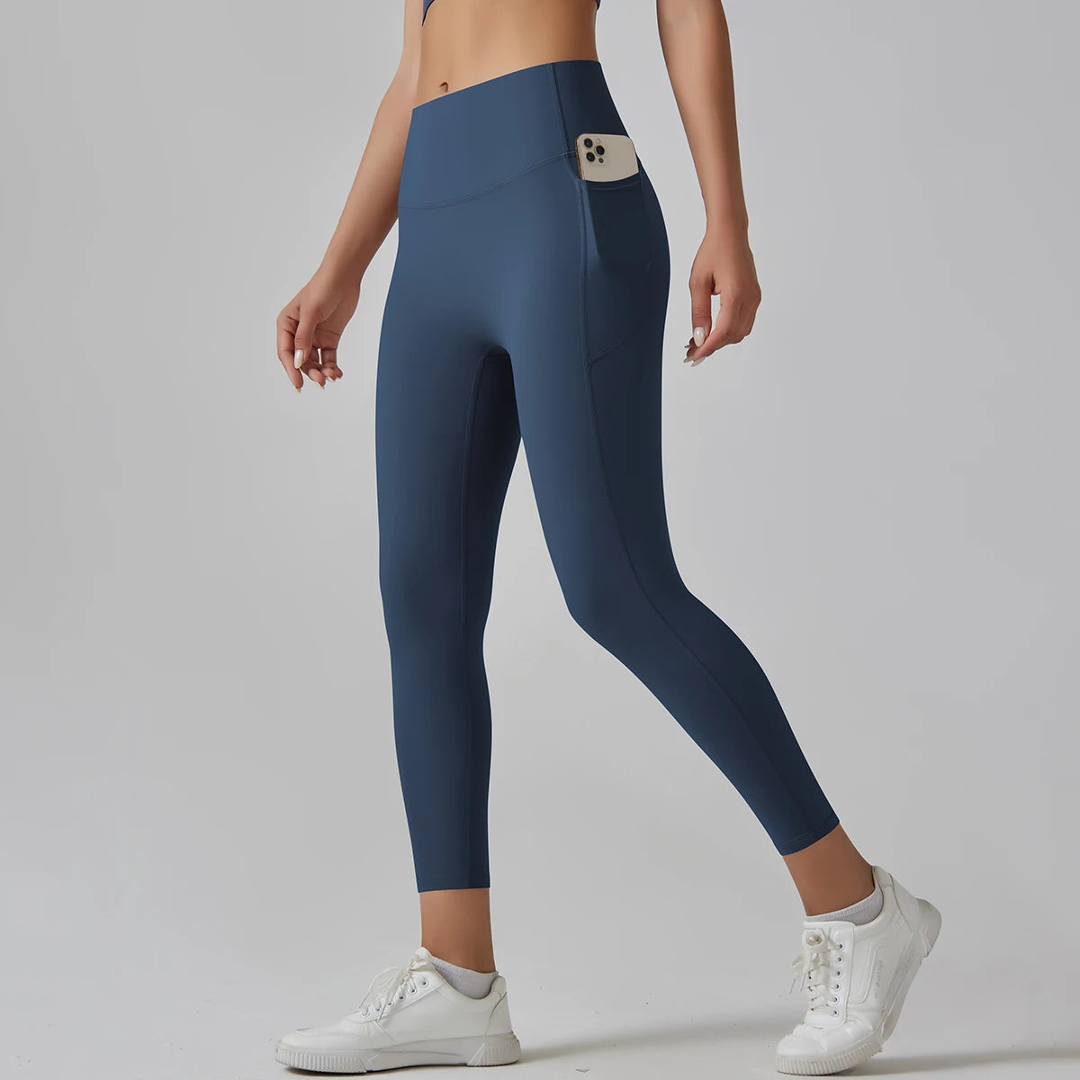 Women Leggings With Pockets Yoga Pants Gym Leggings Sport Women Fitness High Waist Female Legging Tummy Control Running Training