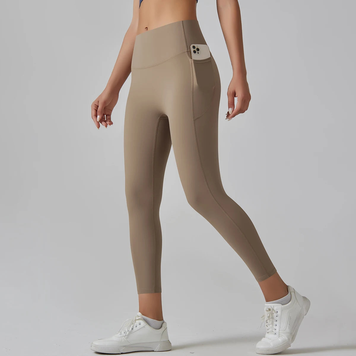 Women Leggings With Pockets Yoga Pants Gym Leggings Sport Women Fitness High Waist Female Legging Tummy Control Running Training