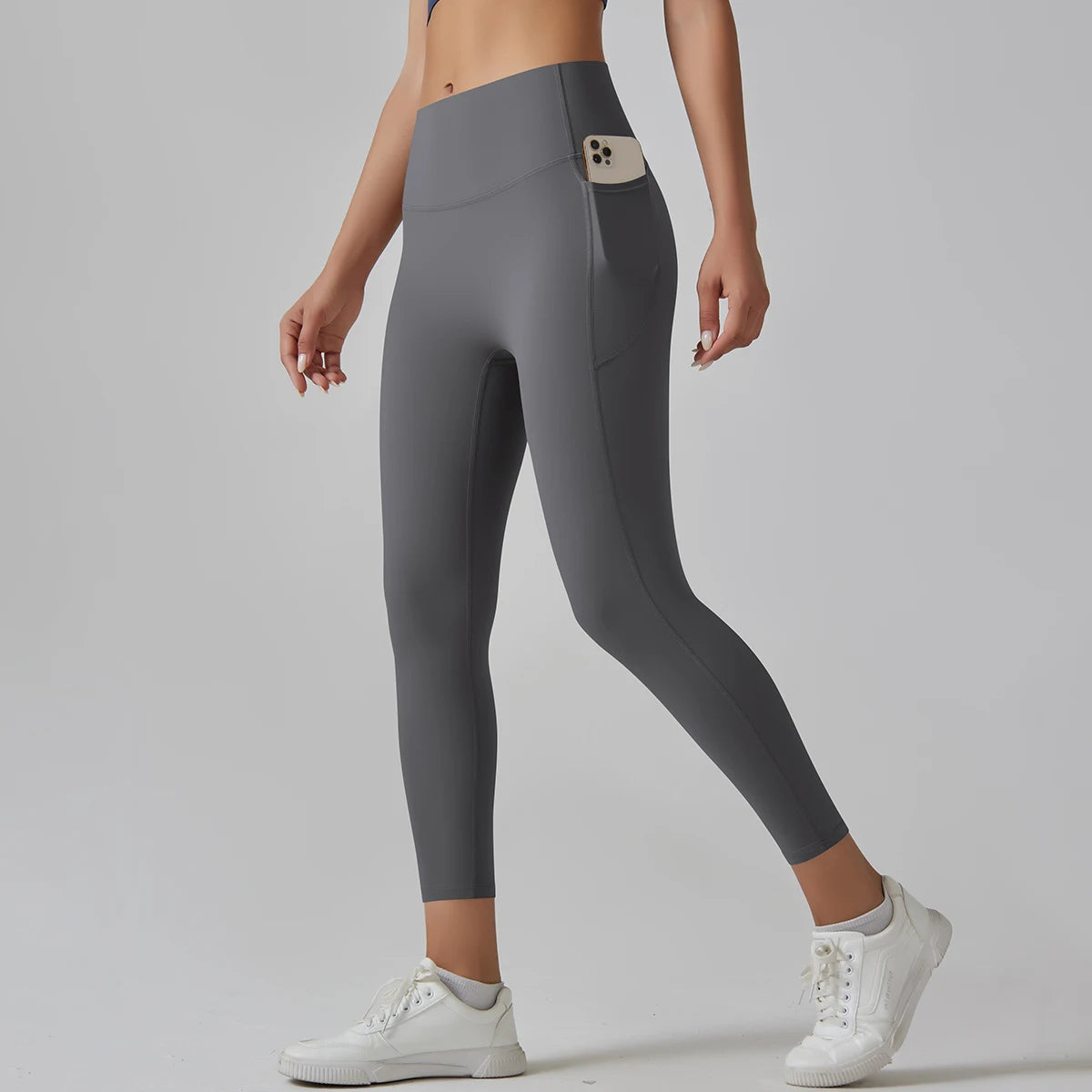 Women Leggings With Pockets Yoga Pants Gym Leggings Sport Women Fitness High Waist Female Legging Tummy Control Running Training