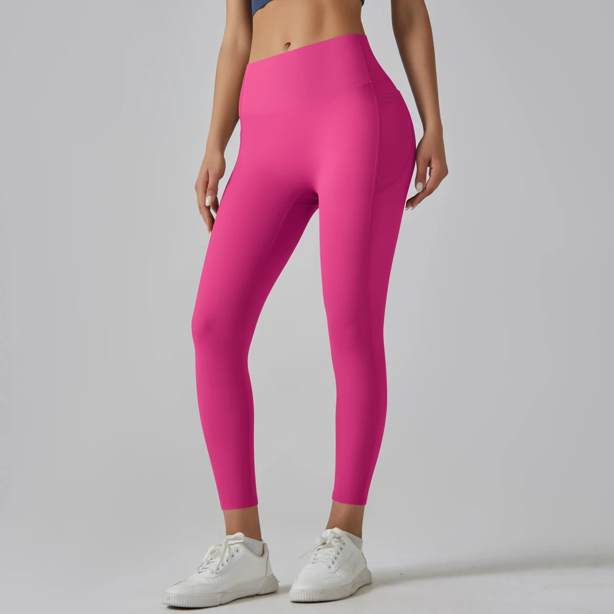 Women Leggings With Pockets Yoga Pants Gym Leggings Sport Women Fitness High Waist Female Legging Tummy Control Running Training