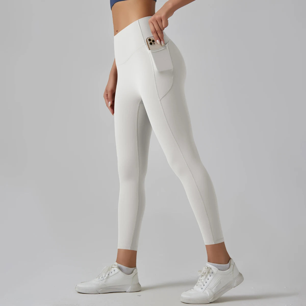 Women Leggings With Pockets Yoga Pants Gym Leggings Sport Women Fitness High Waist Female Legging Tummy Control Running Training