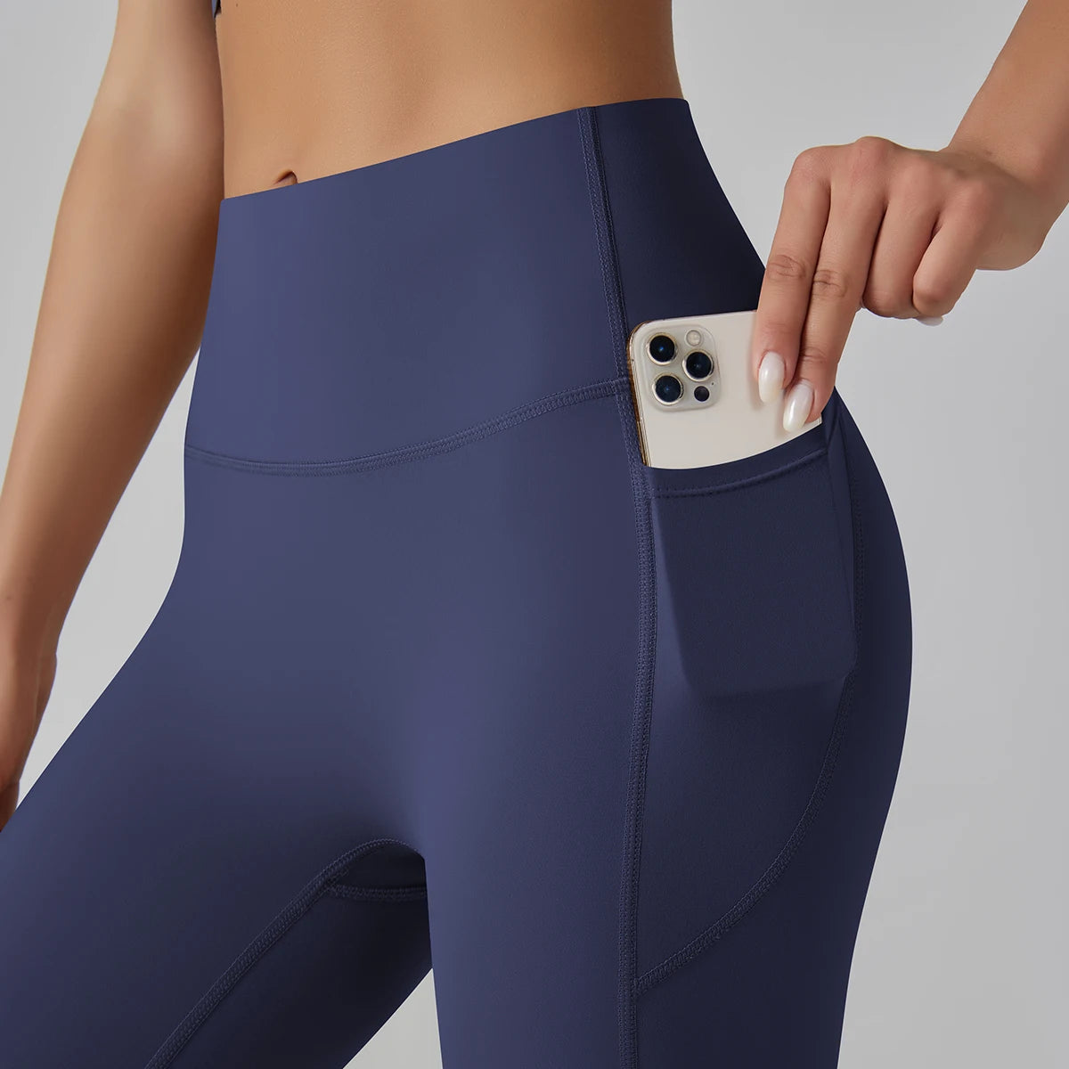 Women Leggings With Pockets Yoga Pants Gym Leggings Sport Women Fitness High Waist Female Legging Tummy Control Running Training