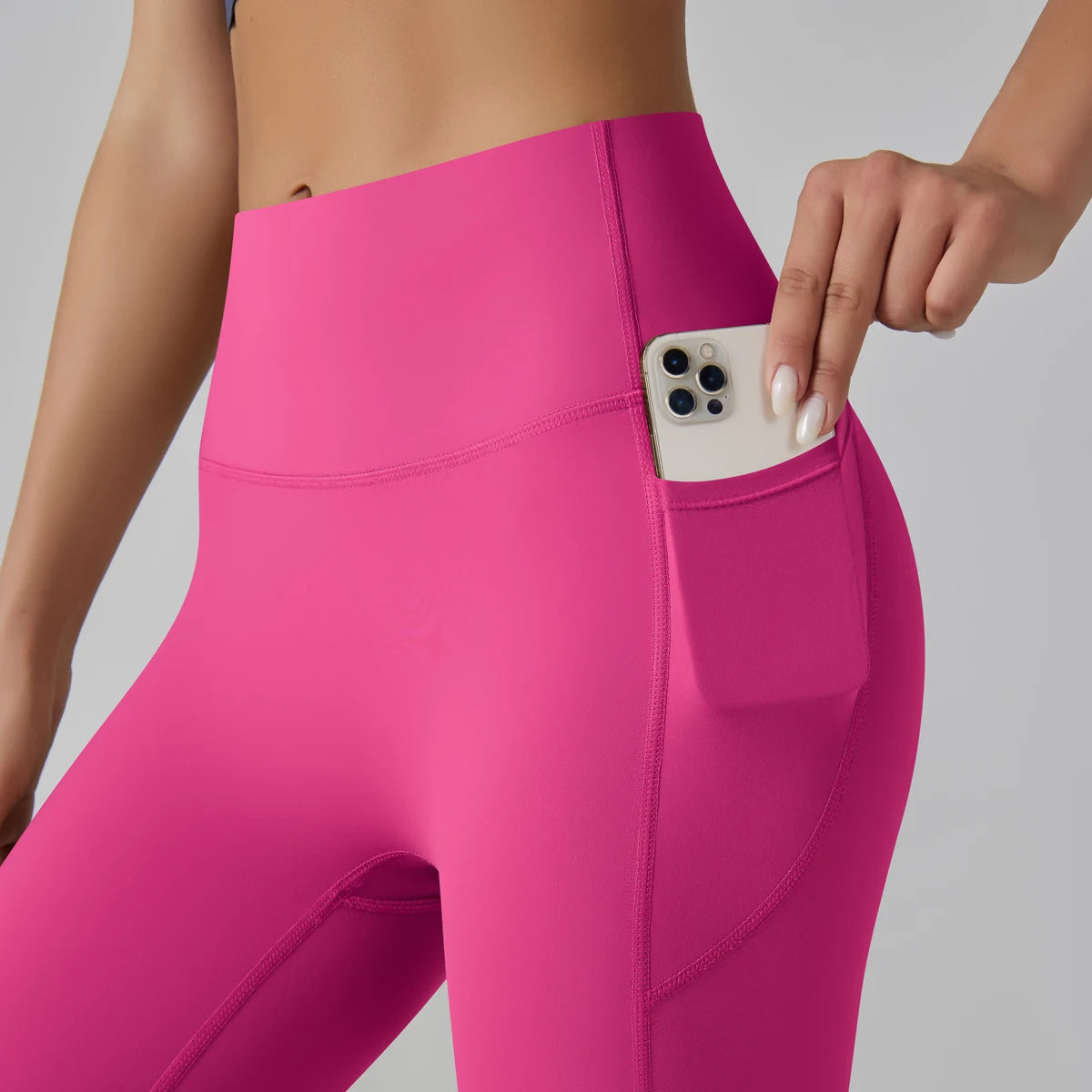 Women Leggings With Pockets Yoga Pants Gym Leggings Sport Women Fitness High Waist Female Legging Tummy Control Running Training