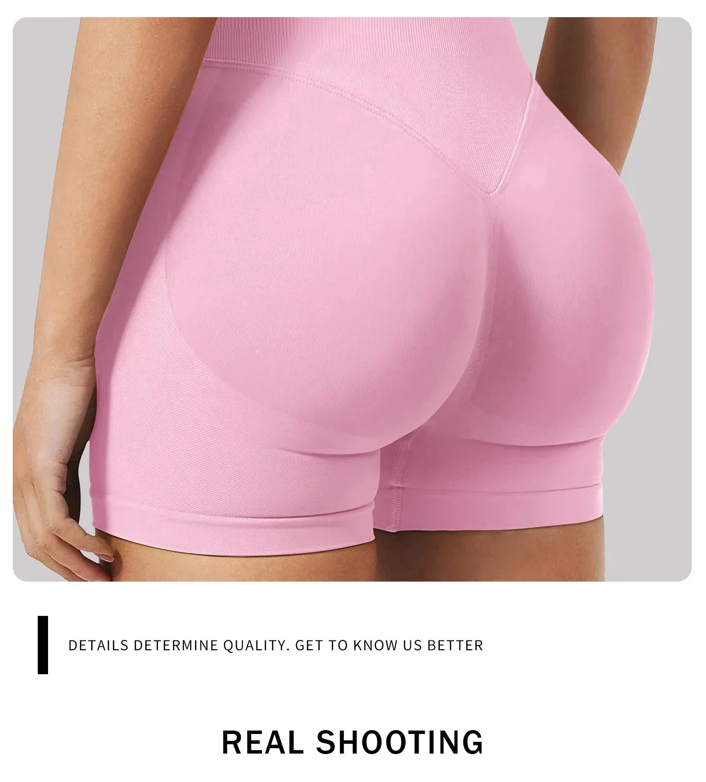 4.5'' Impact Shorts Seamless Low Ribbed Waistband Gym Shorts Scrunch Bum Yoga Shorts Booty High Stretch Running Bike Shorts