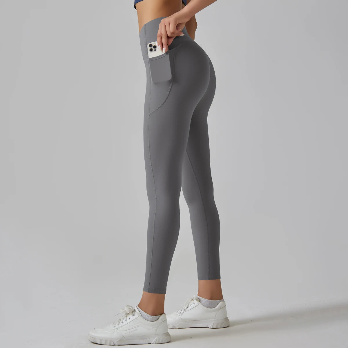 Women Leggings With Pockets Yoga Pants Gym Leggings Sport Women Fitness High Waist Female Legging Tummy Control Running Training