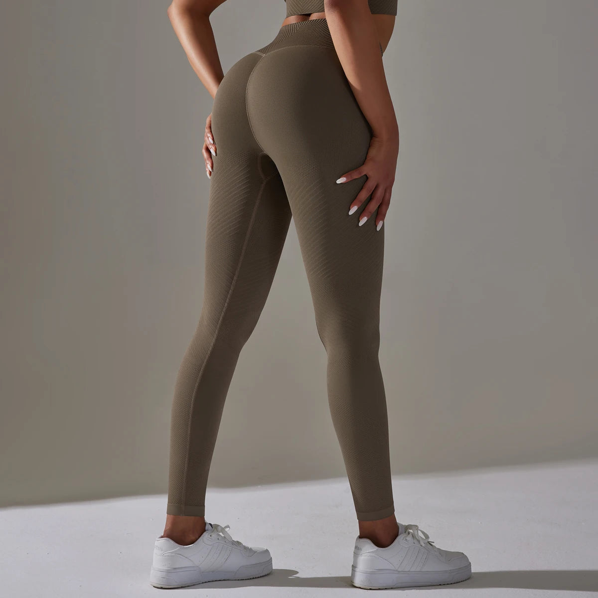 Women Yoga Set Seamless Gym Sportswear Long Seelves High Waist Leggings Sports Clothing Set Fitness Bra Vest Shorts Tracksuit