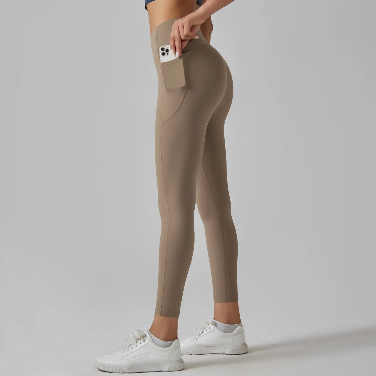Women Leggings With Pockets Yoga Pants Gym Leggings Sport Women Fitness High Waist Female Legging Tummy Control Running Training